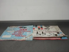 Lot of (2) ATP Transmission & Filter Identifier Wallchart Manual WC-01 WC-04