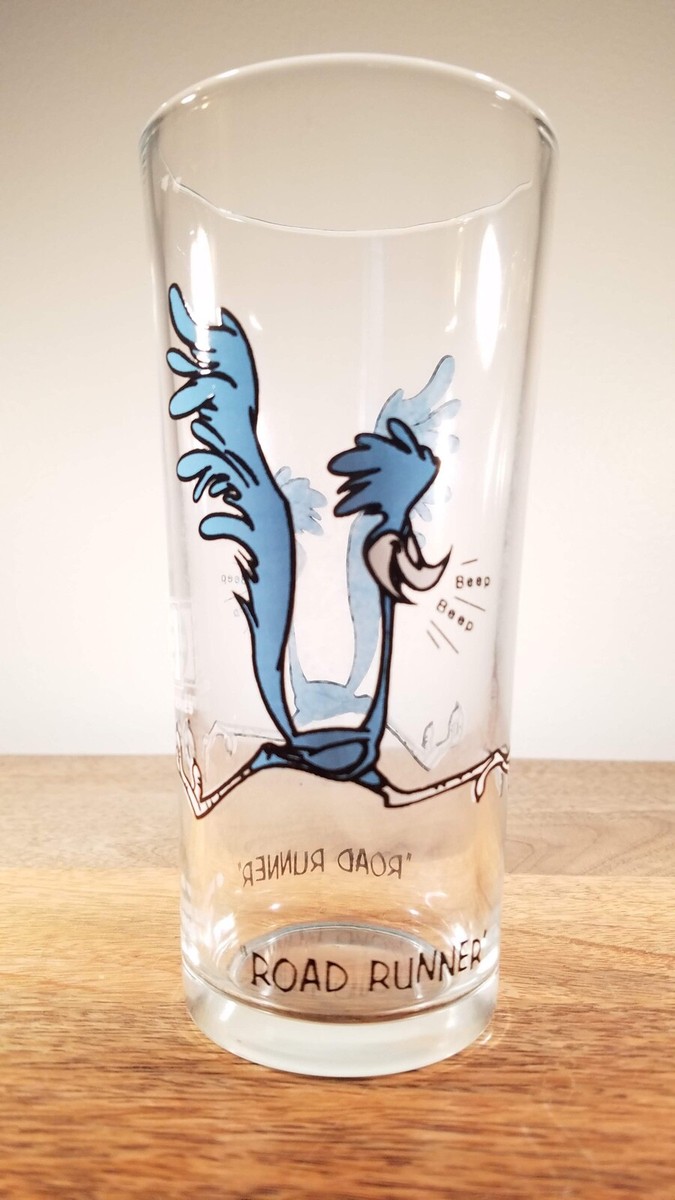 Road Runner Warner Bros Pepsi Collector Series Glass Cup Looney