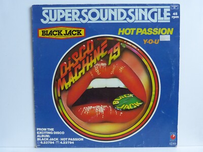Black Jack   12  Maxi   Hot Passion / Pinball Records 6.20019 AE von 1979