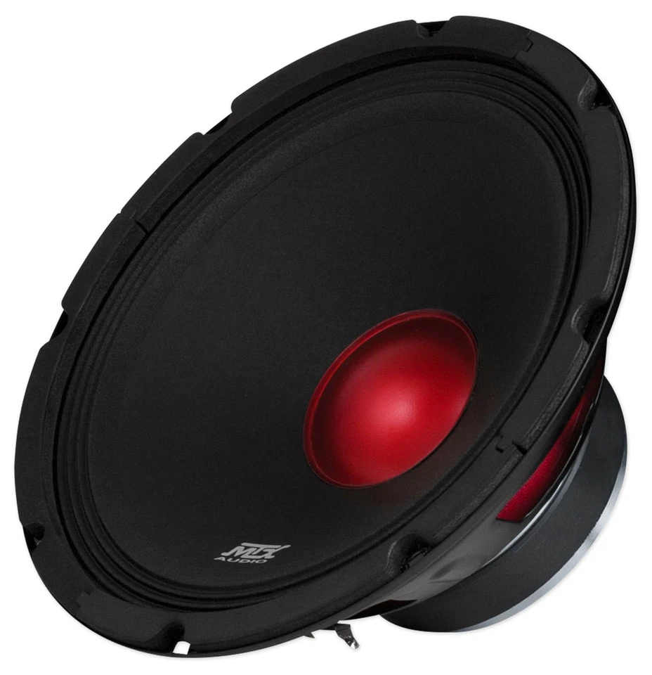 2 altavoces MTX Thunder RTX108 10” 1000w 8 ohmios de rango medio/audio profesional para automóvil/bajo medio Foto 2 de 4