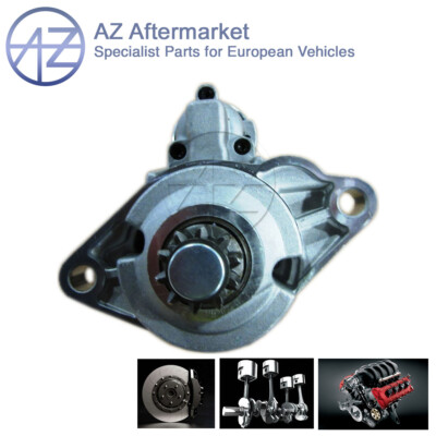 AZ Starter Motor Fits Audi A3 TT VW Golf Scirocco Seat Leon 1.8 2.0 1.9 TDi 1.4