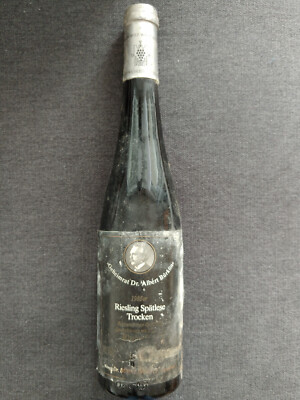 1985er ''Geheimrat Dr. Albert Bürklin'' Riesling Spätlese trocken 0,5 l Flasche