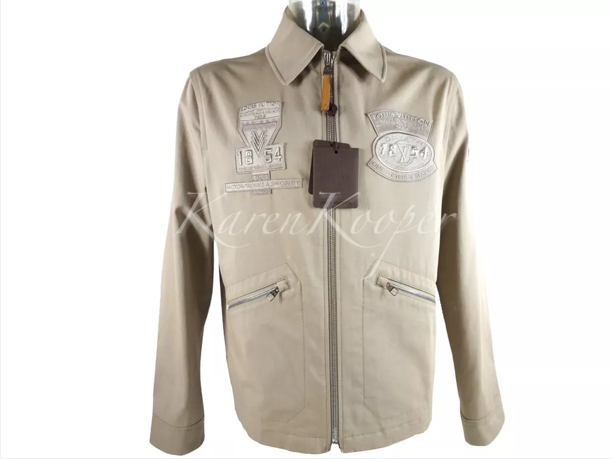 louis vuitton beige jacket mens