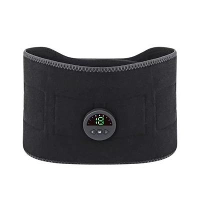Ceinture Abdominale Électrostimulation EMS Massage USB 6 Modes 9 Niveaux Minceur - Photo 1/4