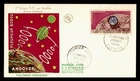 DR WHO 1962 FRENCH POLYNESIA FDC SPACE SATELLITE M80976