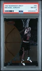 1997 BOWMAN’S BEST MICHAEL JORDAN CHROME CARD #60 *GRADED PSA NM-MT 8 - BULLS!