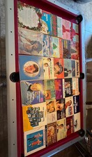 vinyl records lot of 45's, 33's, 78's/two vinyl record cases/5 collector books
