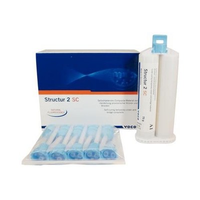 Voco 1480 Structur 2 SC Temporary Crown & Bridge Material Cartridge A2 75gm