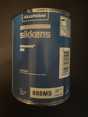 #ad SIKKENS 391156 AUTOWAVE MM 888DC METALLIC FINE BRIGHT 1 QUART $67.00