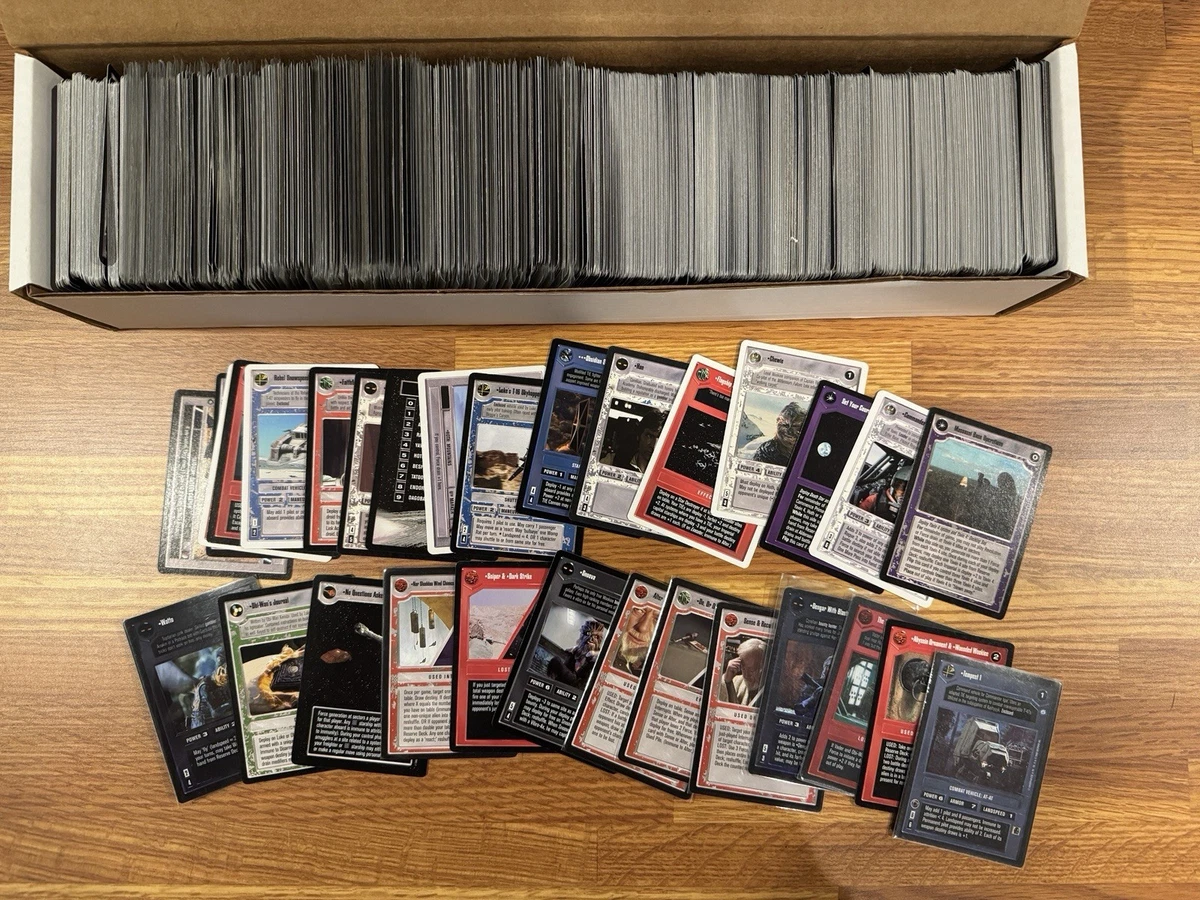 Star Wars CCG Collectible Card Game Mixed Card Lots for sale - eBay