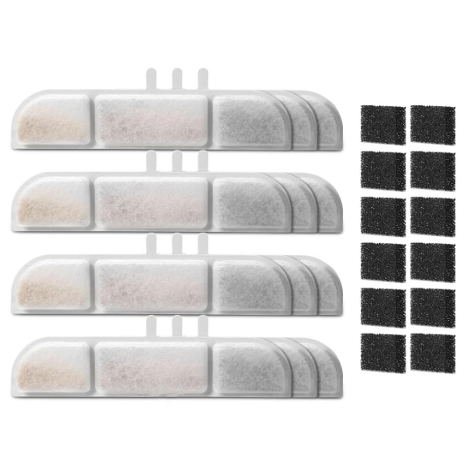 Ersatzfilter für Trinkbrunnen, 2,5 L, für Haustier-Trinkbrunnen,  mit Dreif3554