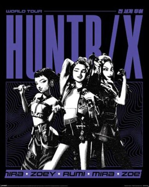 Gadget - K-Pop Demon Hunters (Huntrix World Tour) Mini Poster -D- Pyramid-image