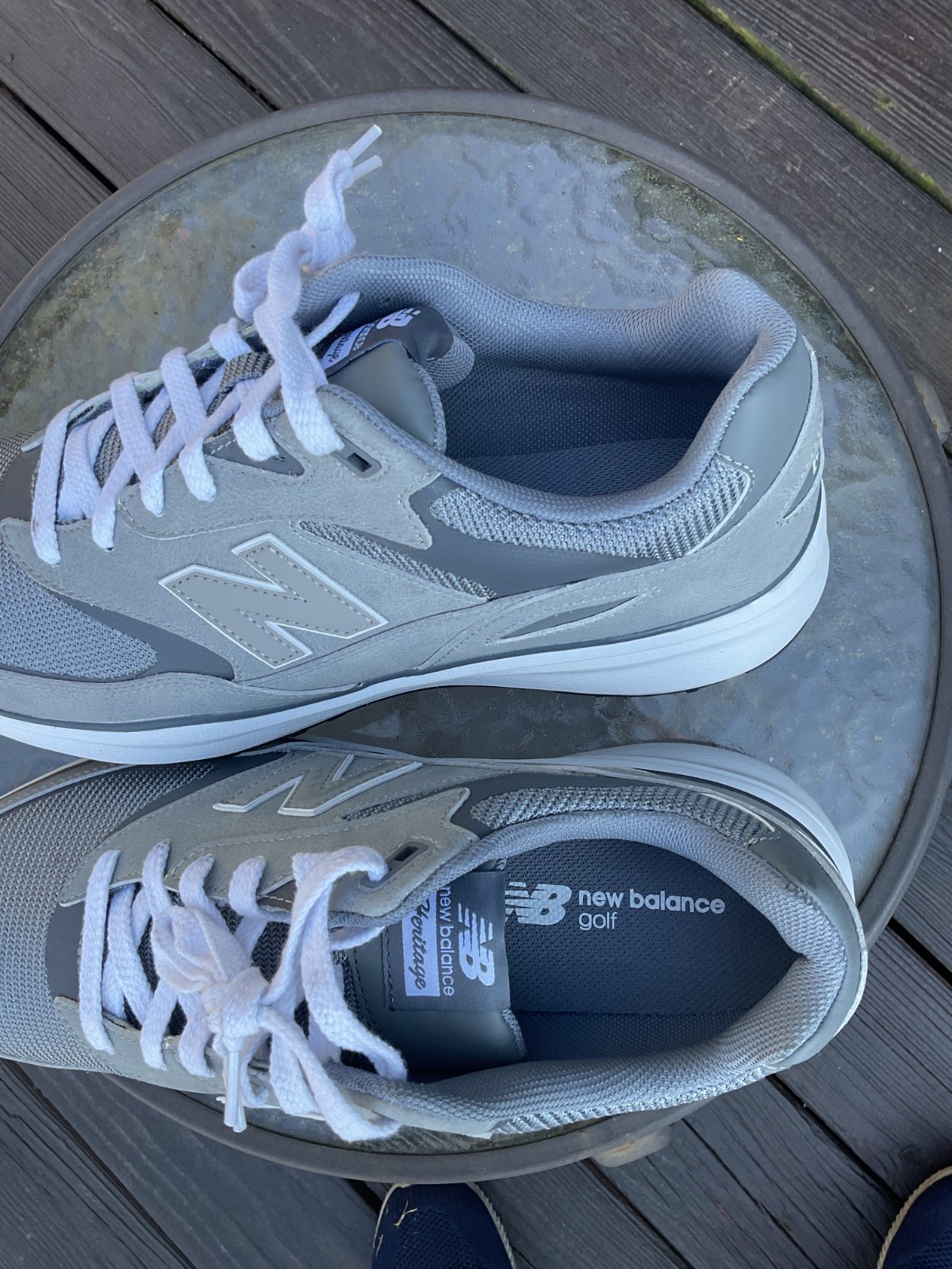 NEW BALANCE HERITAGE MENS GOLF SHOES SIZE 12