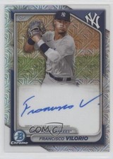 2024 Bowman Chrome Mega Box Prospect Mojo Francisco Vilorio #BMA-FV Auto 6q5