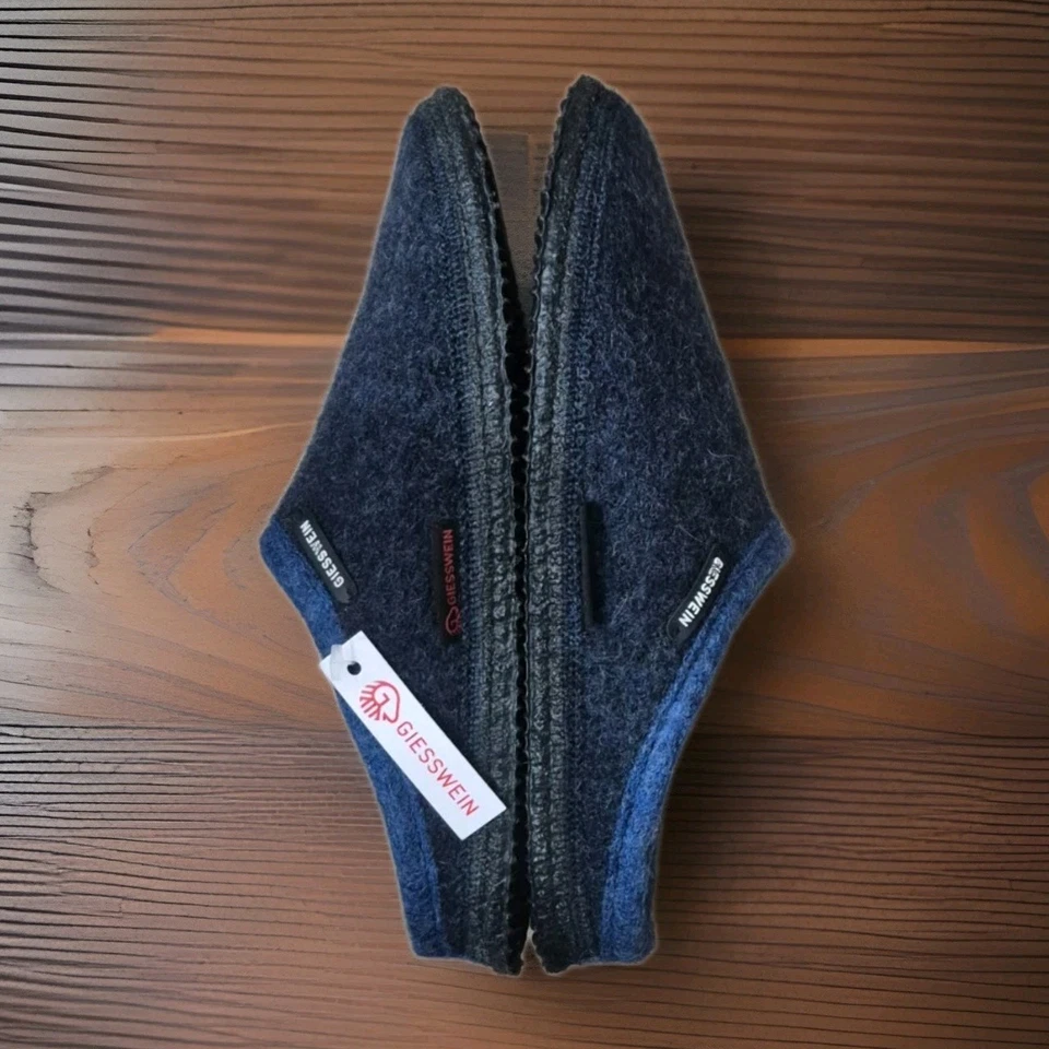 ZAPATILLAS GIESSWEIN DANNHEIM/AZUL/SUELA DE GOMA/EU 39/US CON 8/¡NUEVAS CON ETIQUETAS Y CAJA! Foto 2 de 4