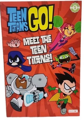 Teen Titans Go Meet Teen Titans Level Reader 1 Fiction Book Sight Words (PT9)