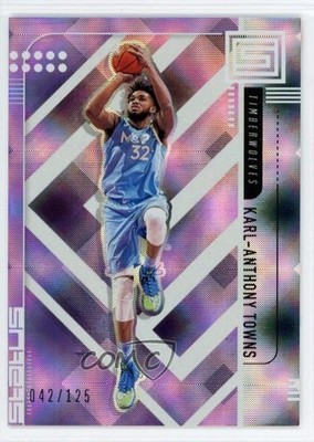 2019-20 Panini Status Tmall White Diamonds /125 Karl-Anthony Towns #120 1uw6