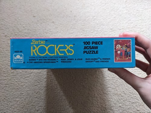 Vintage 1987 Barbie and the Rockers 100 Pc Jigsaw Puzzle Unopened - Picture 2 of 8