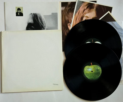 BEATLES White Album 1968 2LP ALL 7 ERRORS 4 Photos & Poster