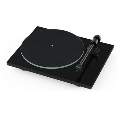 Pro-Ject T1 Gloss Black Turntable (Open Box) Box Damage