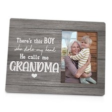 Grandma Picture Frames, Grandson Gifts from Grandma 8x10 Photo color-4