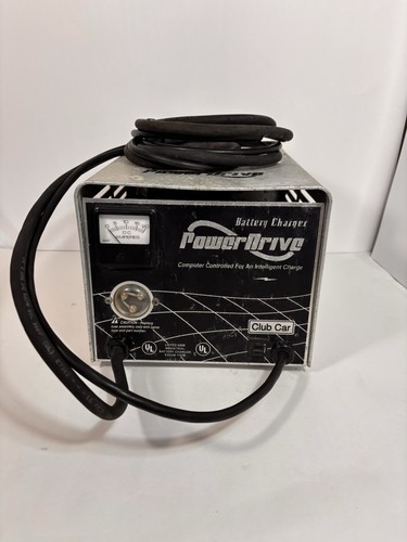 Club Car PowerDrive Lester Battery Charger 48V 17AMP Golf Cart - Model 17930 OEM