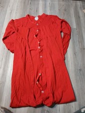 1970s Duofold Red Union Suit Long Johns 2-Layer Thermal Large 42-44 Mohawk NY
