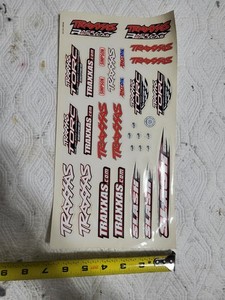 Traxxas Slash Race Replicas  Decal Sheet