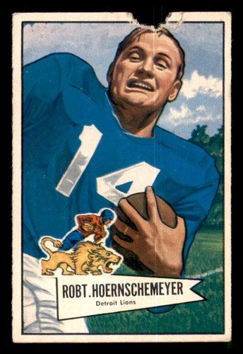 Bob Hoernschemeyer #79 1952 Bowman Small card