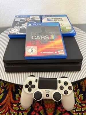Sony PlayStation 4 Slim 500GB Spielekonsole -und 3 Spiele