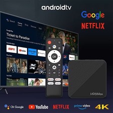 H96 Max - Box TV Android Nouvelle génération Android14.0 4K Wifi 6