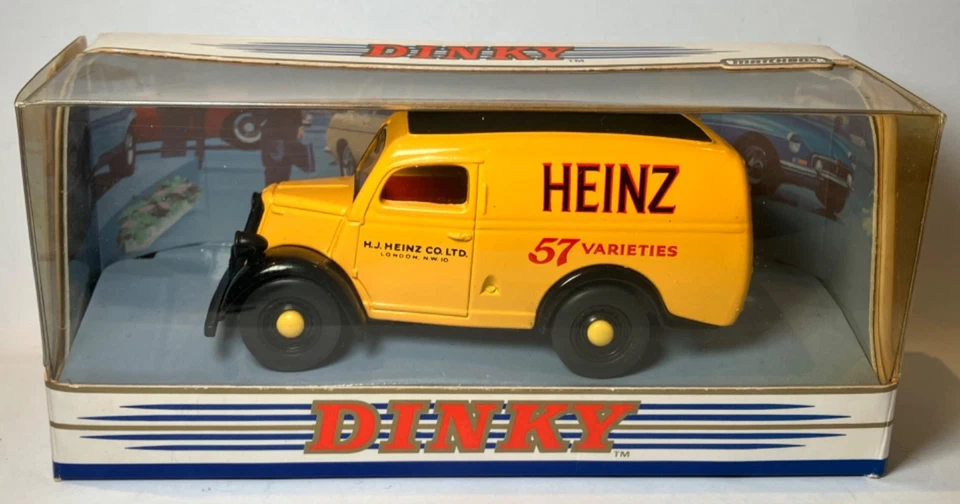 Ford E83W 1988 Matchbox Dinky 1950 furgoneta 10 CWT "Heinz 57 variedades" - DY-4 SIN USAR, EN CAJA Foto 2 de 4