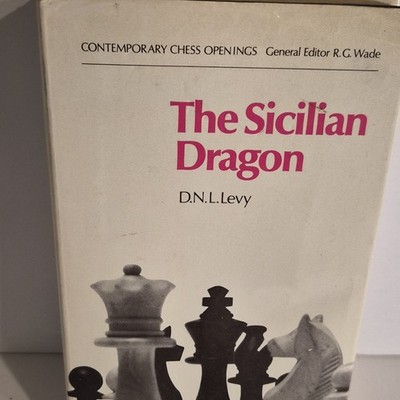 D.N.L. Levy The Sicilian Dragon Contemporary Chess Openings 2nd Ed HC DJ
