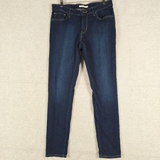 Levis 711 Skinny Jeans Womens 31x30 Dark Wash Blue Mid Rise Denim 18881-0025