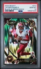 2024 SELECT JAYDEN DANIELS #217 BLACK & GREEN SHOCK PRIZM ROOKIE MINT PSA 10