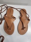 Soludos Ankle Tie Leather Sandals Size 8 — photo 8