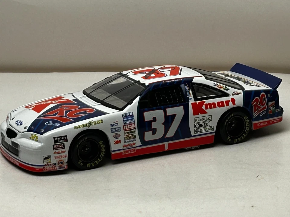 Action Racing 1:24 Scale Jeremy Mayfield RC Cola K-Mart 1997 Ford, Signed - Image 2 of 4
