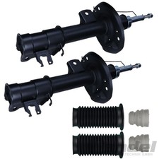 2x STOSSDÄMPFER+PROTECTION KIT VORDERACHSE passend für OPEL CORSA D+E ADAM
