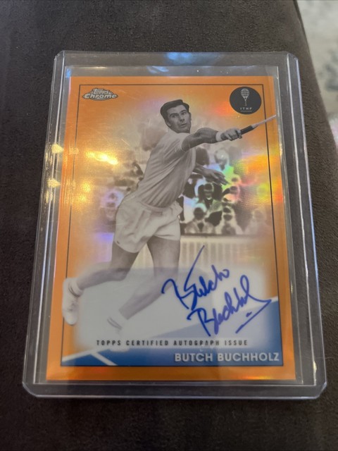 2021 Topps Chrome Butch Buchholz Auto Orange #/25