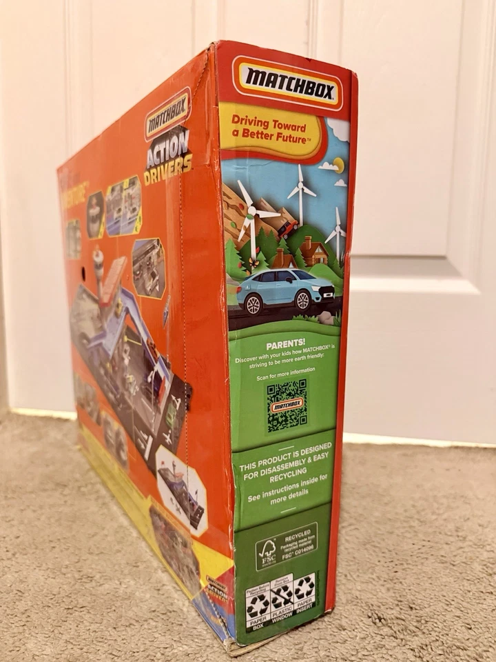 Matchbox 2021 Action Drivers Airport Adventure Playset for 16 Chevy Camaro - Image 4 of 4