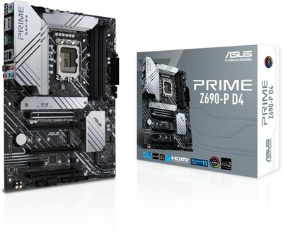 ASUS Prime Z690-P D4 Intel Sockel 1700 Mainboard Intel Z690 USB 3.2 M.2 7.1Sound