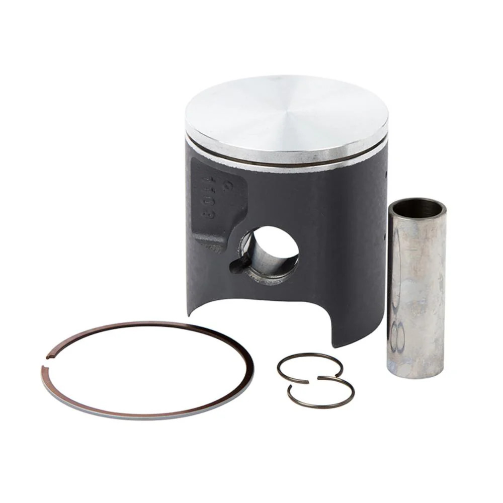 Piston Suzuki RM 80 kit replica 2 temps avec segment et axe cote B 46.46