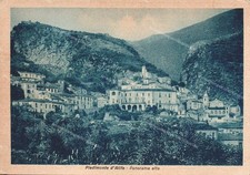 du680  cartolina piedimonte d'alife panorama alto provincia di caserta