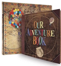 Our Adventure Book Scrapbook Photo Album Retro Travel Journal Scrap Book Kit New