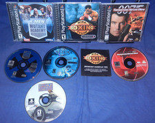 PS1; X-Men Mutant Academy, Mike Tyson Boxing, 007 Tomorrow Never Dies,Medal of H