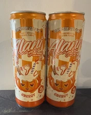 Alani Nu Energy Drink Pumpkin Cream Full 12 oz Cans LIMITED EDITION Set Of 2