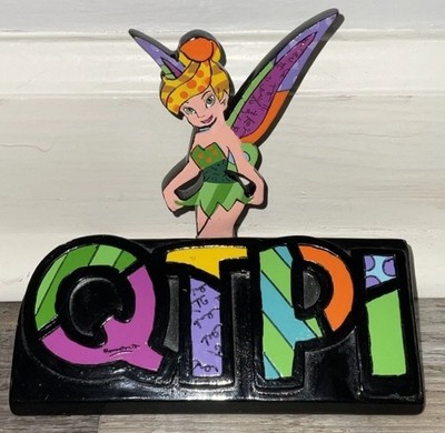 Romero BRITTO Disney Tinkerbell ''Tinker Bell QTPI Cutie Pie''#4044113 Enesco 2014