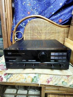 [Restored] Sansui AU-alpha 607 Integrated DC Amplifier 105W Japan Black Serviced