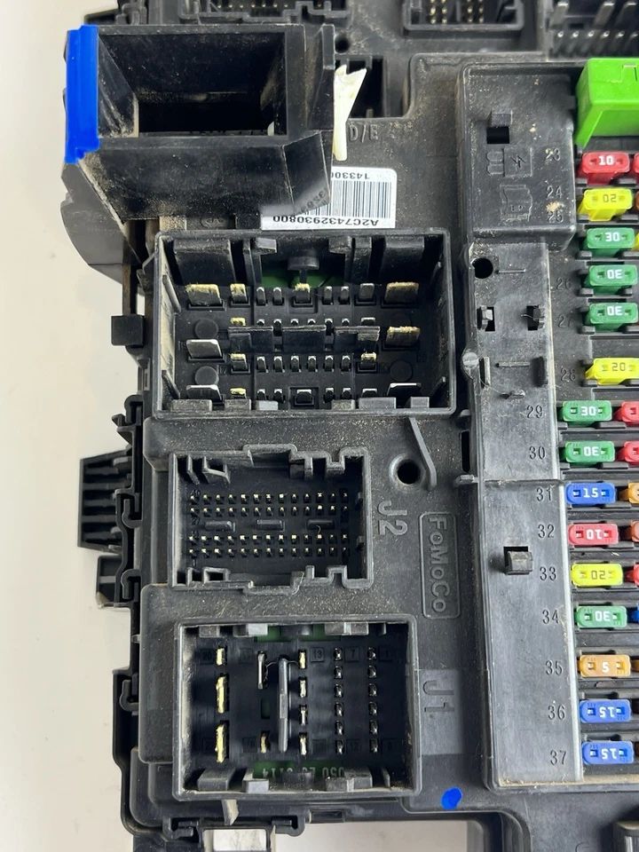 2015 FORD F150 BODY CONTROL MODULE MULTIFUNCTION FUSE BOX FL3T-15604DH OEM - Изображение 3 из 4