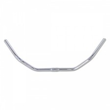 Wald 872 Cruiser Steel Handlebar: 24" Wide, 3" Rise, 1" Clamp, Chrome